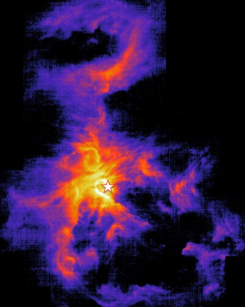 Image de la nébuleuse d'Orion