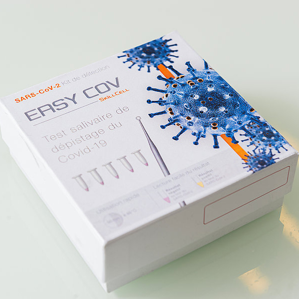 COVID19 le test de diagnostic salivaire EasyCov confirme son