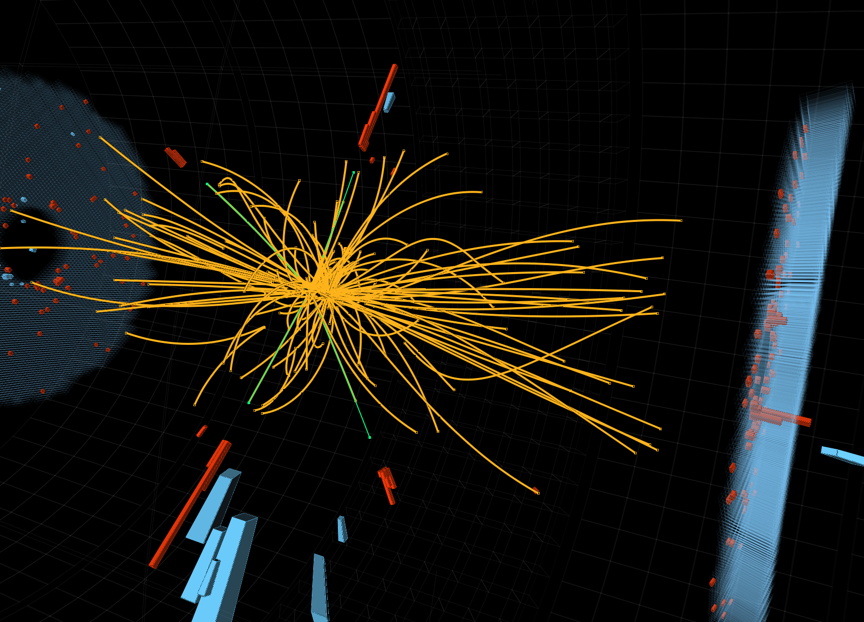 Частицы энергии в воздухе. Bozon Higgs. Частица бозона Хиггса. Большой адронный коллайдер Бозон Хиггса. Столкновение Бозон Хиггса.