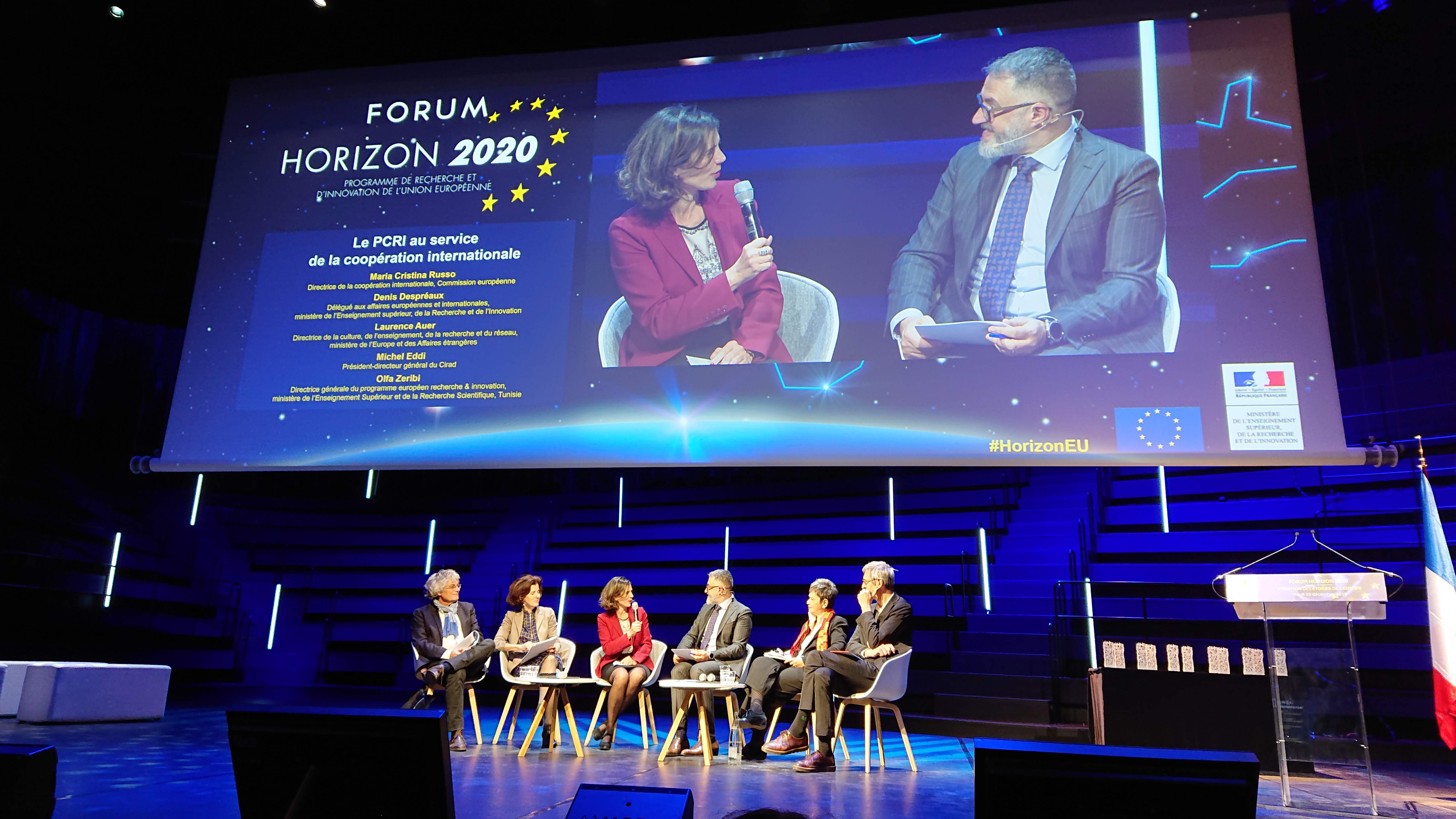 Forum Horizon 2020 - panel d'invités