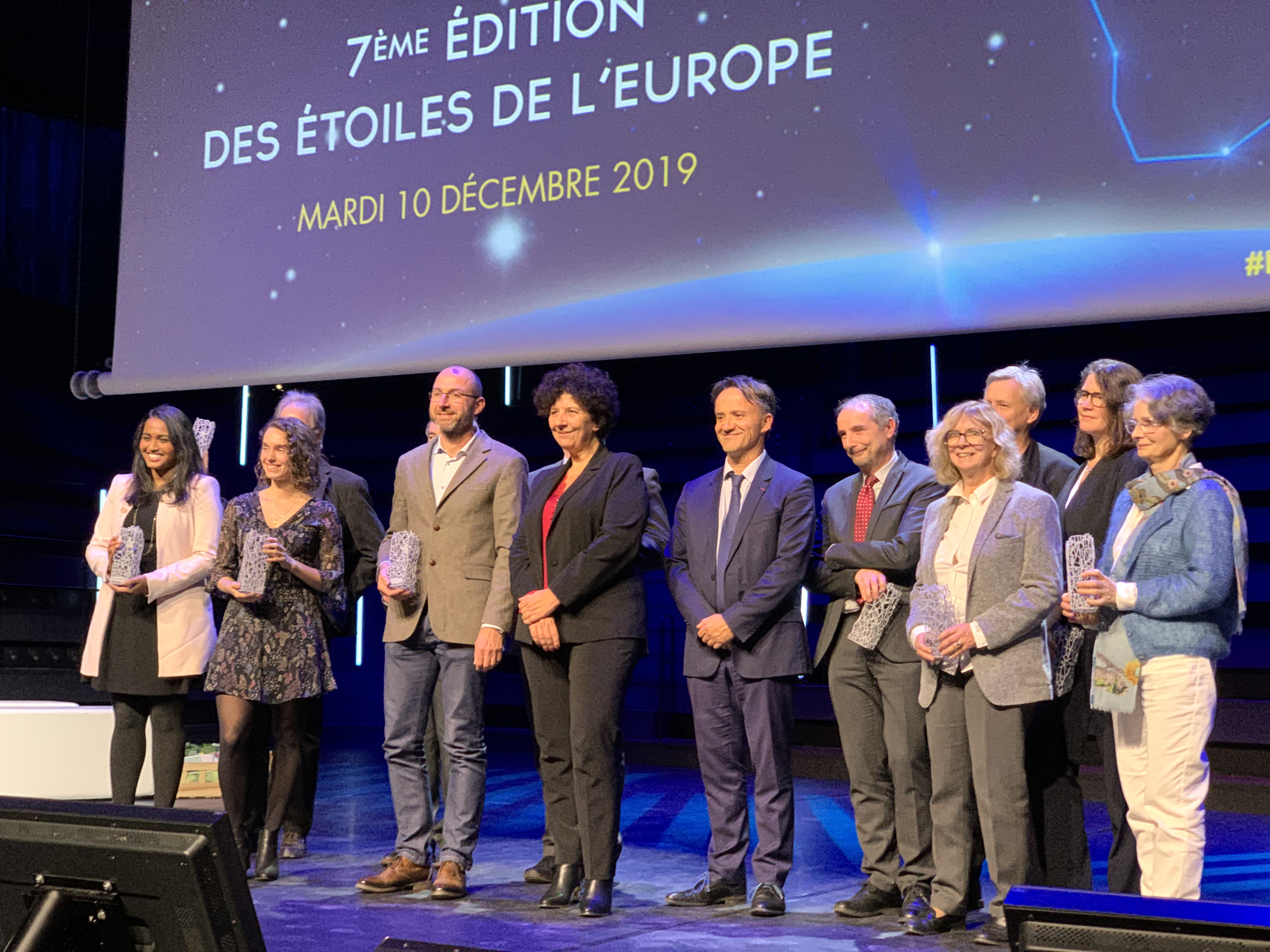Lauréats 2019 des Etoiles de l'Europe