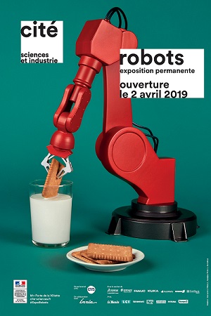affiche de l'exposition robot