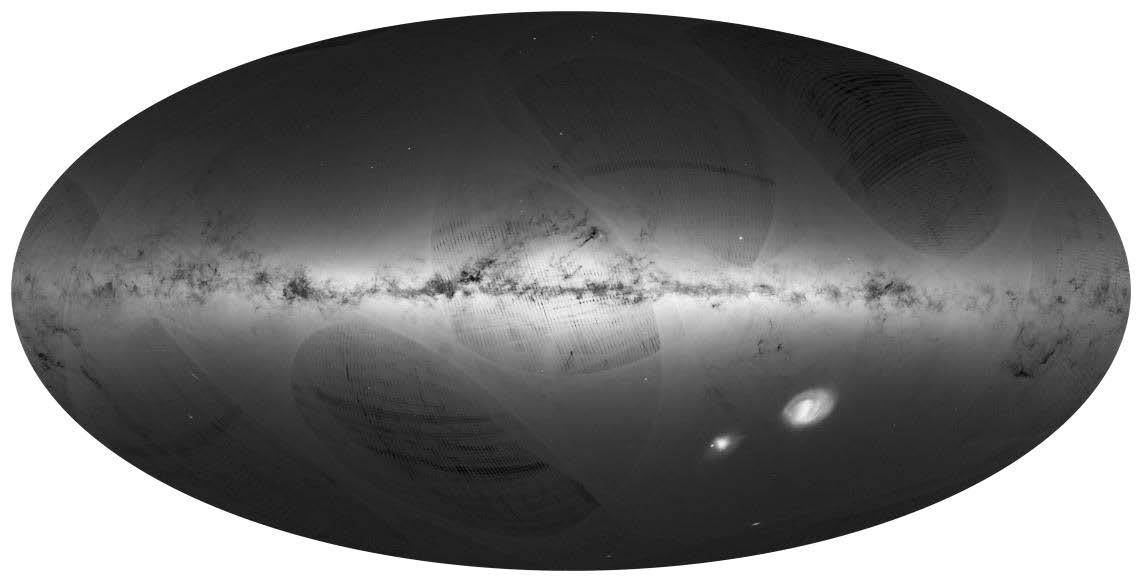 Carte du ciel à haute résolution spatiale