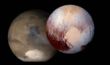 Pluton comme Mars