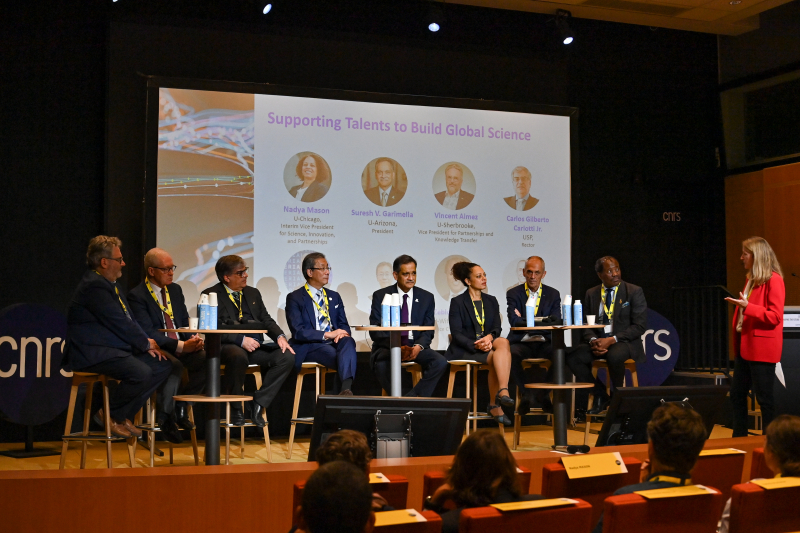 Les Présidents des universités partenaires dans le cadre des IRC se sont réunis au siège du CNRS