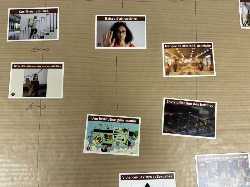 Part of the Professional Equality Fresco