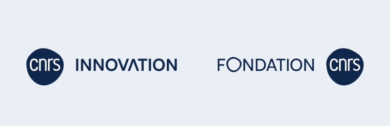 Les nouveaux logos de CNRS Innovation et la Fondation du CNRS