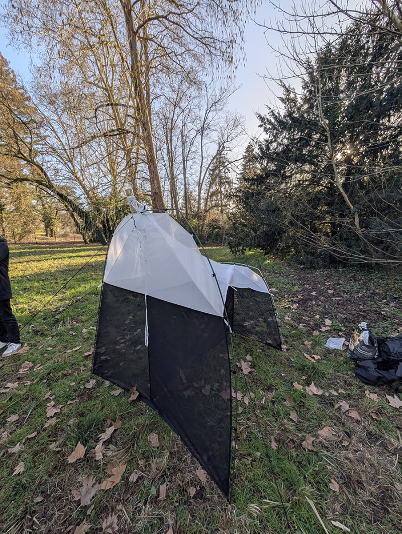 La tente Malaise à Gif-sur-Yvette