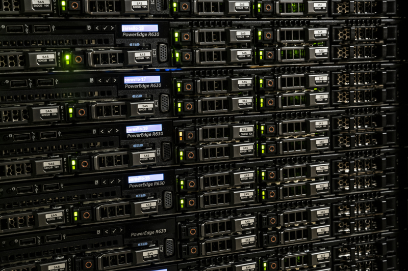 Servers at the Rennes site of the Grid'5000 experimental platform