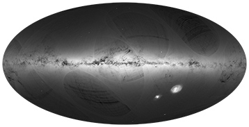 Gaia maps the position of a billion stars