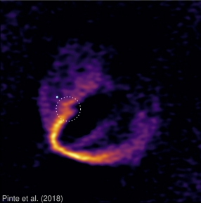 Une exoplanète en cours formation détectée pour la première fois grâce à sa signature dynamique