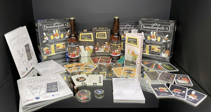 Le jeu de société [kosmopoliːt] fait découvrir soixante langues