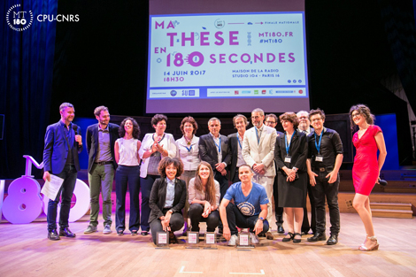 Sabrina Fadloun, Communauté Université Grenoble Alpes, remporte le concours national « Ma Thèse en 180 secondes » 2017