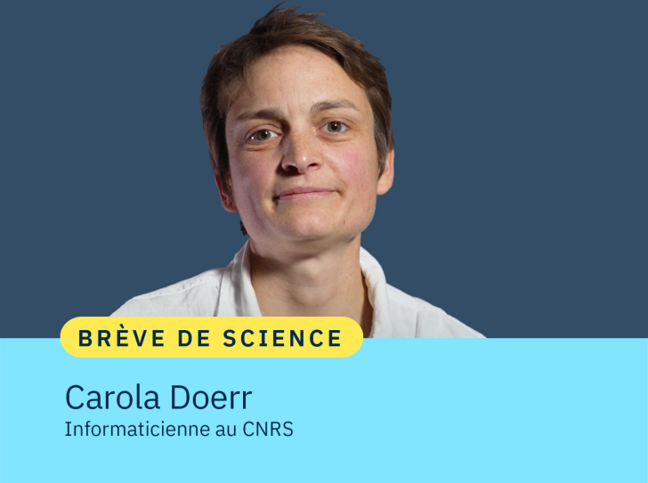 Portrait de Carola Doerr, informaticienne au CNRS