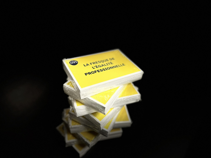 Un jeu de la Fresque de l'égalité professionnelle