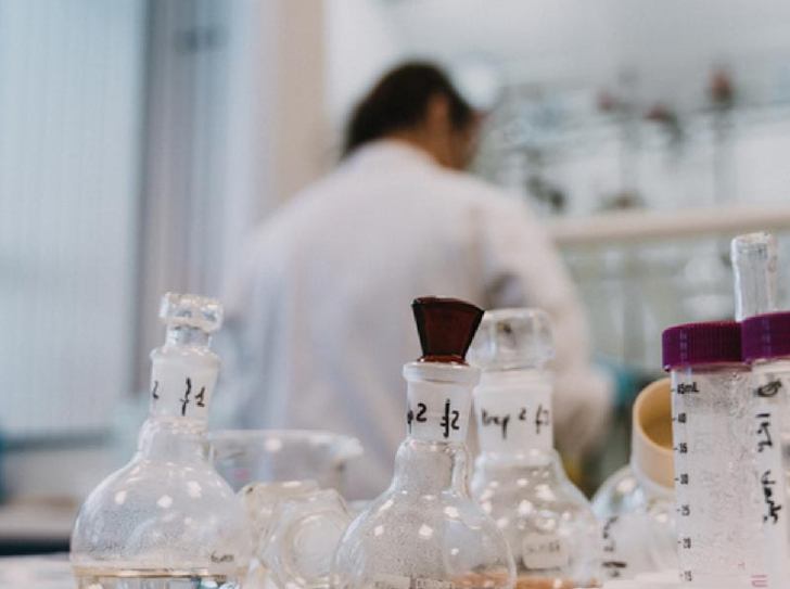 Photo dans un laboratoire