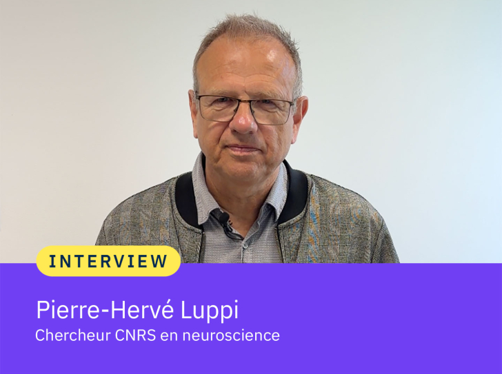 Portrait de Pierre-Hervé Luppi, chercheur en neuroscience au CNRS