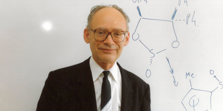 Portrait d'Henri Kagan prix Nobel de chimie 2026
