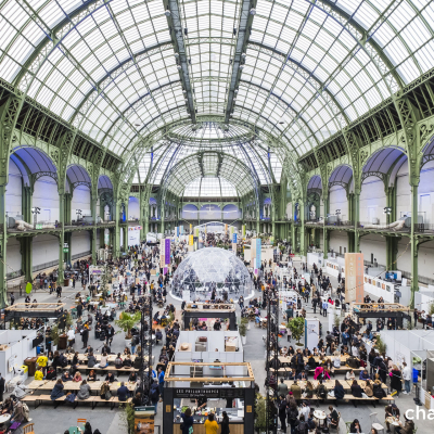 La nef du Grand Palais accueillant le salon ChangeNOW