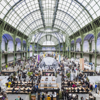 La nef du Grand Palais accueillant le salon ChangeNOW