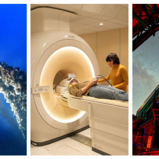 Montage de trois images