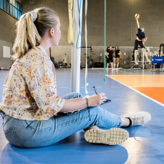 Taking notes when evaluating the effects of perceptual volleyball training