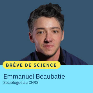 Portrait d'Emmanuel Beaubatie, sociologue au CNRS
