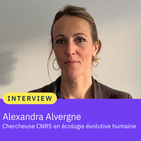 photo alexandra alvergne, chercheuse