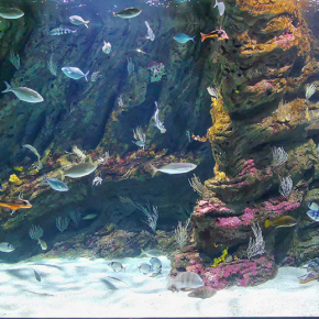 L'aquarium public du Biodiversarium, à Banyuls-sur-Mer.