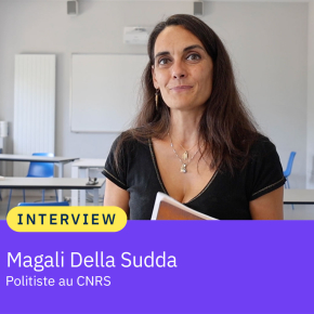 Portrait de Magali Della Sudda, politiste au CNRS