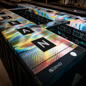 Rack de calcul du supercalculateur Jean Zay.