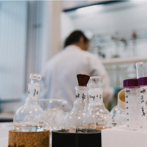 Photo dans un laboratoire